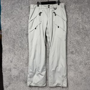 Boulder Gear Snow Pants Mens L Stone White Active Insulated Waterproof Gorpcore